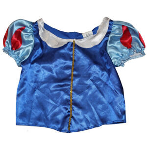 Disney Jakks Pacific Girls Fantasy Play Costume Blue Snow White Top Size 4-6X